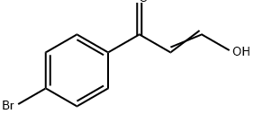 2-Propen-1-one, 1-(4-bromophenyl)-3-hydroxy- 구조식 이미지