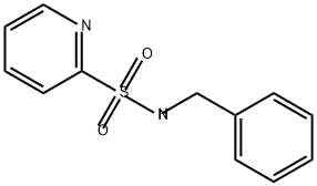 2-Pyridinesulfonamide, N-(phenylmethyl)- Structure