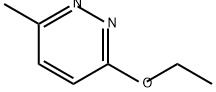 Pyridazine, 3-ethoxy-6-methyl- Structure