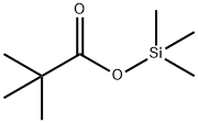 Propanoic acid, 2,2-dimethyl-, trimethylsilyl ester Structure