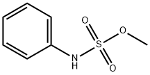 Sulfamic acid, N-phenyl-, methyl ester Structure