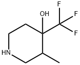 4-Piperidinol, 3-methyl-4-(trifluoromethyl)- 구조식 이미지