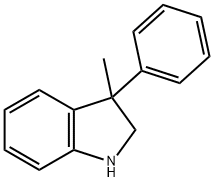 1H-Indole, 2,3-dihydro-3-methyl-3-phenyl- Structure