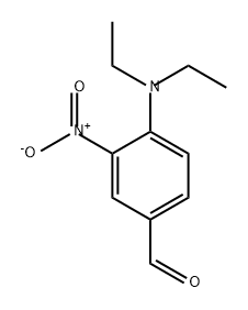 Benzaldehyde, 4-(diethylamino)-3-nitro- Structure