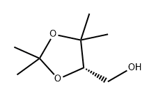 1,3-Dioxolane-4-methanol, 2,2,5,5-tetramethyl-, (4S)- 구조식 이미지