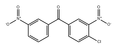 Methanone, (4-chloro-3-nitrophenyl)(3-nitrophenyl)- 구조식 이미지