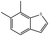 Benzo[b]thiophene, 6,7-dimethyl- Structure