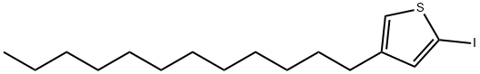 Thiophene, 4-dodecyl-2-iodo- Structure