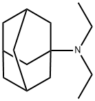 Tricyclo[3.3.1.13,7]decan-1-amine, N,N-diethyl- 구조식 이미지