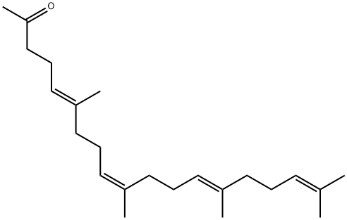 5,9,13,17-Nonadecatetraen-2-one, 6,10,14,18-tetramethyl-, (E,Z,E)- (8CI) Structure