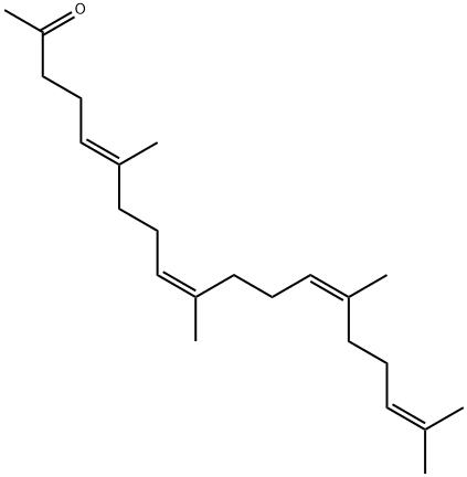 5,9,13,17-Nonadecatetraen-2-one, 6,10,14,18-tetramethyl-, (E,Z,Z)- (8CI) Structure