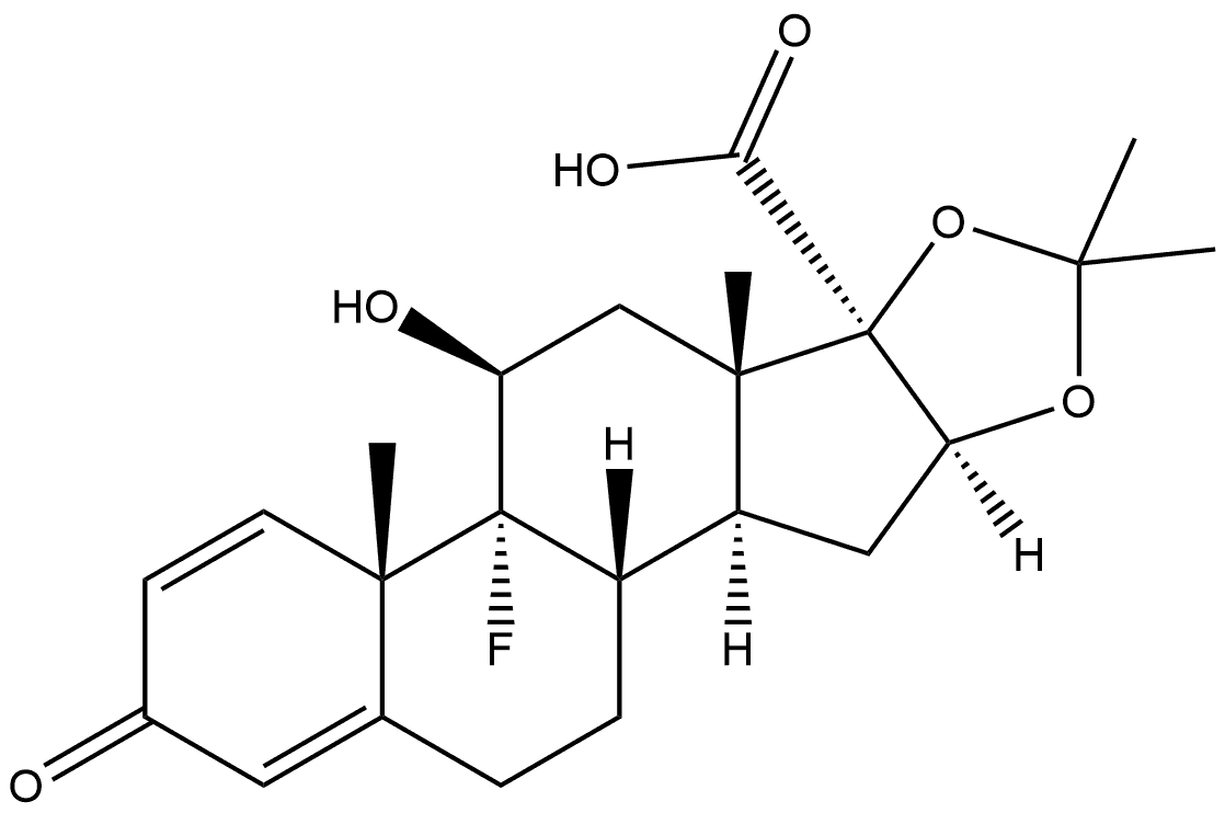 Triamcinolone Impurity 4 Structure