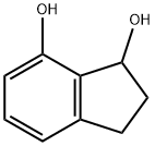 1H-Indene-1,7-diol, 2,3-dihydro- 구조식 이미지