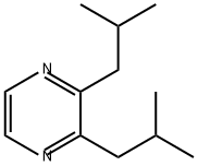 Pyrazine, 2,3-bis(2-methylpropyl)- 구조식 이미지