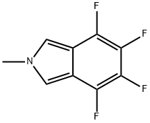 2H-Isoindole, 4,5,6,7-tetrafluoro-2-methyl- Structure