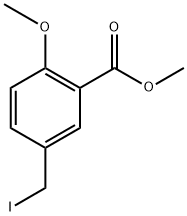 methyl 5-(iodomethyl)-2-methoxybenzoate 구조식 이미지