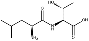 L-Threonine, L-leucyl- Structure