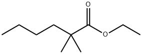 Hexanoic acid, 2,2-dimethyl-, ethyl ester 구조식 이미지