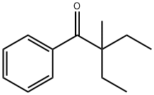 2-ethyl-2-methyl-1-phenylbutan-1-one Structure