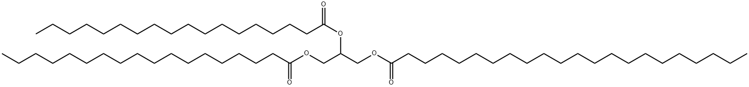 1,2-Distearoyl-3-Docosanoyl-rac-glycerol Structure