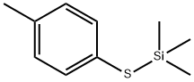 Benzene, 1-methyl-4-[(trimethylsilyl)thio]- Structure