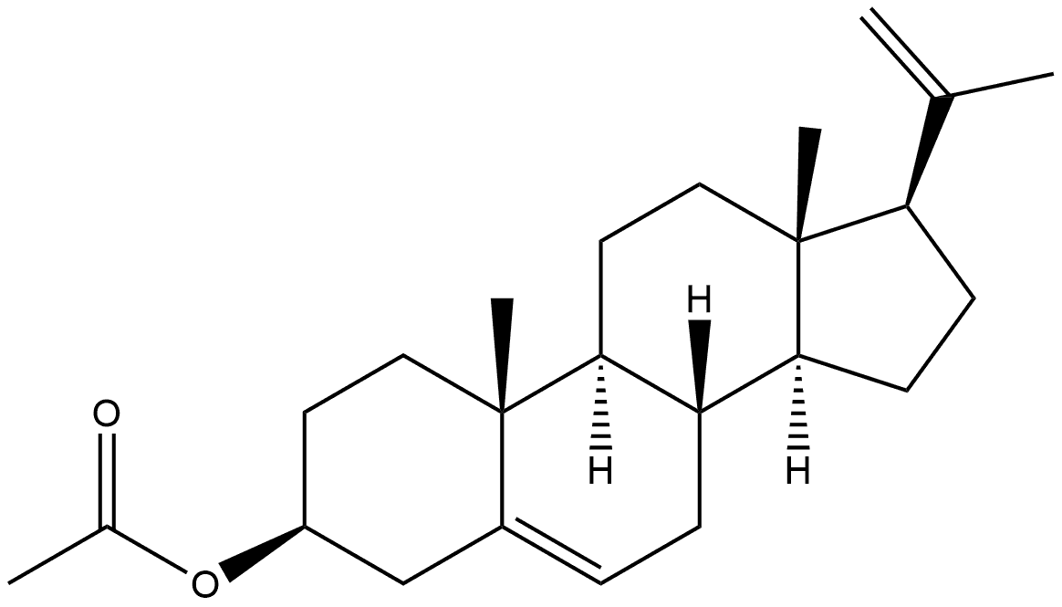 Pregna-5,20-dien-3-ol, 20-methyl-, 3-acetate, (3β)- Structure