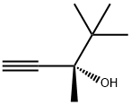 1-Pentyn-3-ol, 3,4,4-trimethyl-, (3S)- Structure