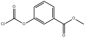 methyl 3-[(chlorocarbonyl)oxy]benzoate Structure