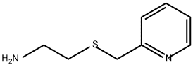 Ethanamine, 2-[(2-pyridinylmethyl)thio]- Structure