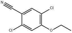 Benzonitrile, 2,5-dichloro-4-ethoxy- Structure