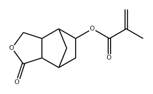 2-Propenoic acid, 2-methyl-, octahydro-1-oxo-4,7-methanoisobenzofuran-5-yl ester Structure