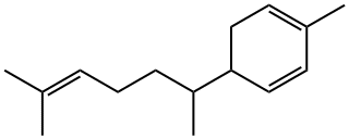 1,3-Cyclohexadiene, 5-(1,5-dimethyl-4-hexen-1-yl)-2-methyl- 구조식 이미지