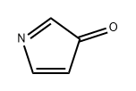 3H-Pyrrol-3-one 구조식 이미지