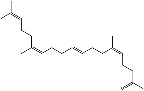 5,9,13,17-Nonadecatetraen-2-one, 6,10,14,18-tetramethyl-, (Z,E,Z)- (8CI) Structure