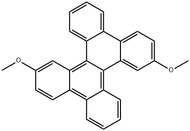 Dibenzo[g,p]chrysene, 3,11-dimethoxy- Structure