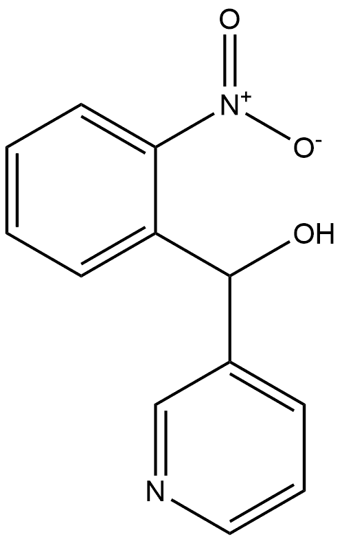 (2-Nitrophenyl)(pyridin-3-yl)methanol 구조식 이미지