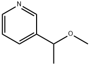 Pyridine, 3-(1-methoxyethyl)- Structure