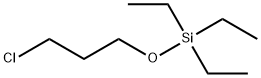 Silane, (3-chloropropoxy)triethyl- Structure