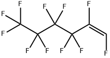 1-Hexene, 1,2,3,3,4,4,5,5,6,6,6-undecafluoro-, (1E)- Structure