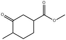 methyl 4-methyl-3-oxocyclohexane-1-carboxylate Structure