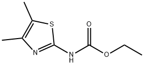 Carbamic acid, N-(4,5-dimethyl-2-thiazolyl)-, ethyl ester Structure