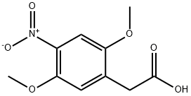 2-(2,5-dimethoxy-4-nitrophenyl)acetic acid Structure