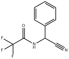 N-(Cyanophenylmethyl)-2,2,2-trifluoroacetamide Structure