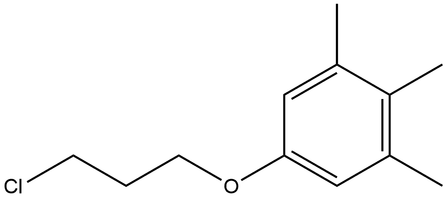 5-(3-Chloropropoxy)-1,2,3-trimethylbenzene Structure