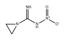 1-Aziridinecarboximidamide, N-nitro- (9CI) Structure