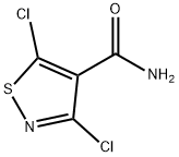 4-Isothiazolecarboxamide, 3,5-dichloro- 구조식 이미지
