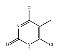 2(1H)-Pyrimidinone, 4,6-dichloro-5-methyl- Structure