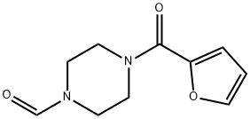 1-Piperazinecarboxaldehyde, 4-(2-furanylcarbonyl)- 구조식 이미지