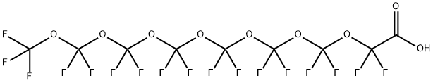 3,5,7,9,11,13,15-Heptaoxahexadecanoic acid, 2,2,4,4,6,6,8,8,10,10,12,12,14,14,16,16,16-heptadecafluoro- Structure