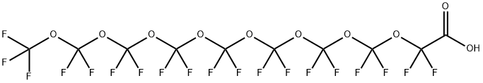 3,5,7,9,11,13,15,17-Octaoxaoctadecanoic acid, 2,2,4,4,6,6,8,8,10,10,12,12,14,14,16,16,18,18,18-nonadecafluoro- Structure